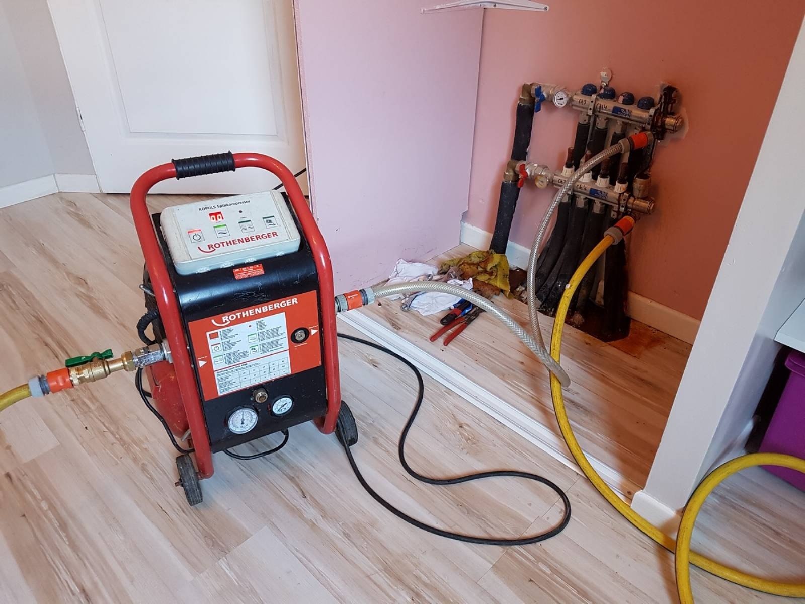 Darıca Sırasöğütler Vaillant Hermetik Şofben Petek Temizliği
